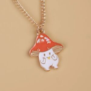Happy Mushroom necklace 